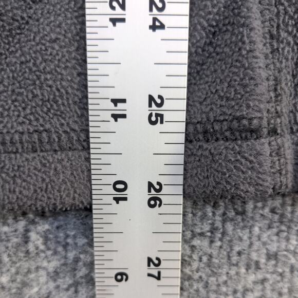 UPS 1/4 Zip Men's Uniform Fleece Jacket Gray M Graphic Logo Employee - Picture 11 of 13